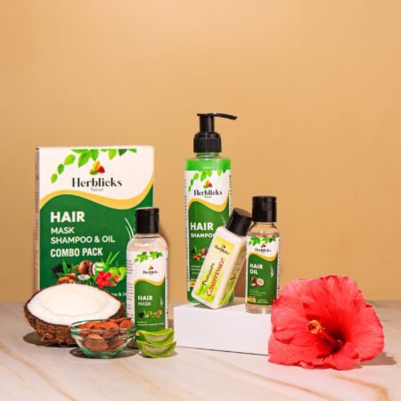 Hair Care Combo with Aloevera & Vitamin E